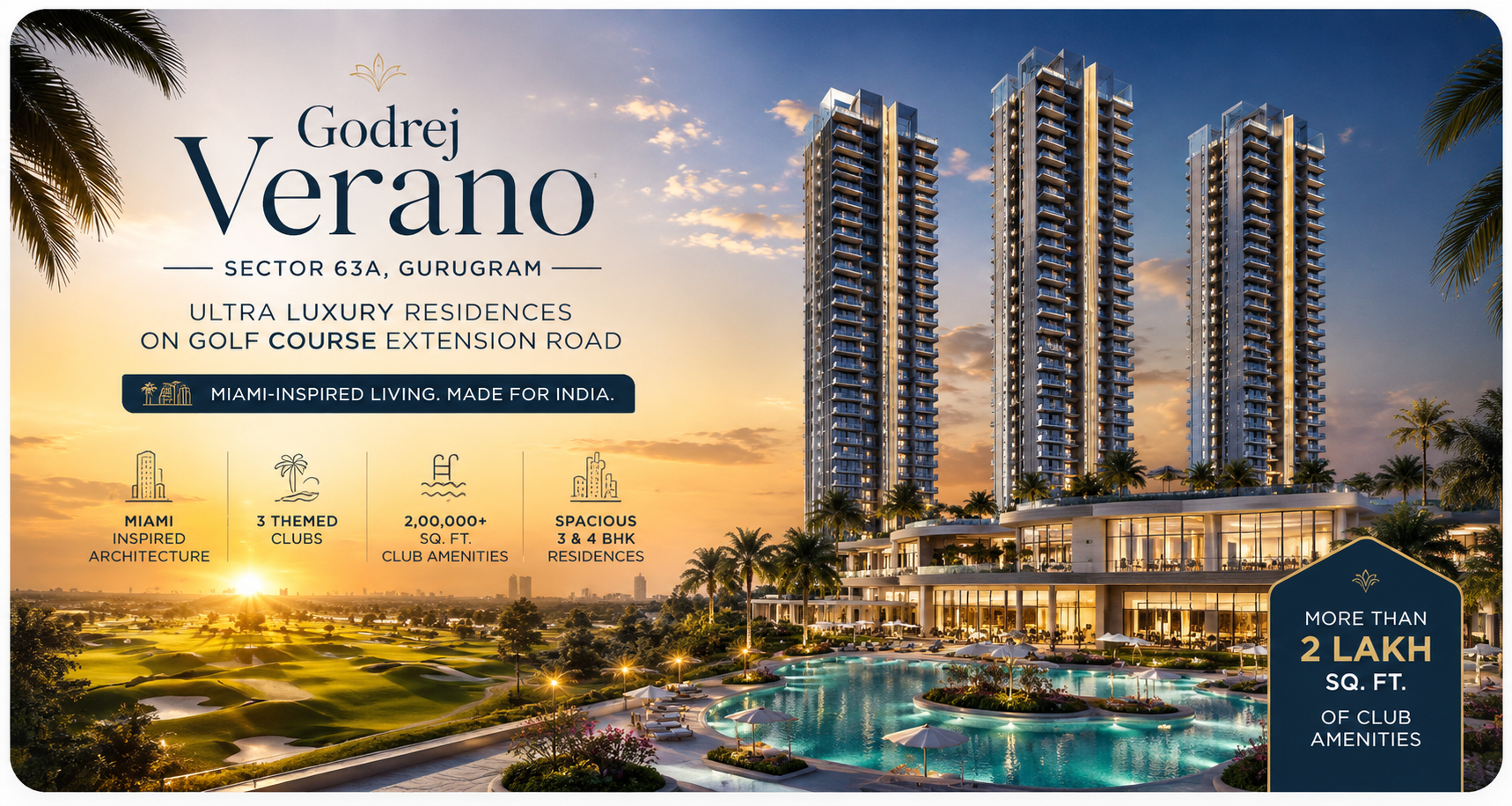 Godrej Verano Sector 63A Gurugram: Exploring a New Era of Luxury Living